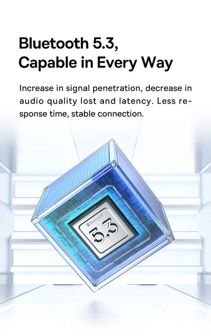 Baseus Bowie M2s -48dB ANC Trådlösa Hörlurar Bluetooth 5.3 3D Spatial Audio Hörlurar HiFi Kvalitet 0.038