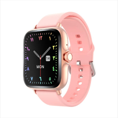 Ny 2025 Smart Watch Full Touch Display BTCall Sports Monitoring för Android & iPhone 1,83 tums kiselgel band mänkvinnor smartwatch