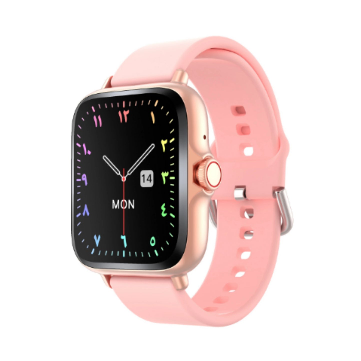 Ny 2025 Smart Watch Full Touch Display BTCall Sports Monitoring för Android & iPhone 1,83 tums kiselgel band mänkvinnor smartwatch