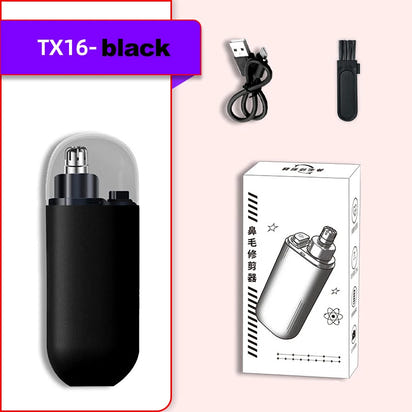 Nose Hair Trimmer with Built-in Battery - Rechargeable Ideal for Men'S Personal Care Neat Image Maintenance Nose Hair Trimmers