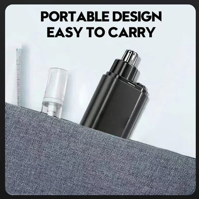 Nose Hair Trimmer with Built-in Battery - Rechargeable Ideal for Men'S Personal Care Neat Image Maintenance Nose Hair Trimmers