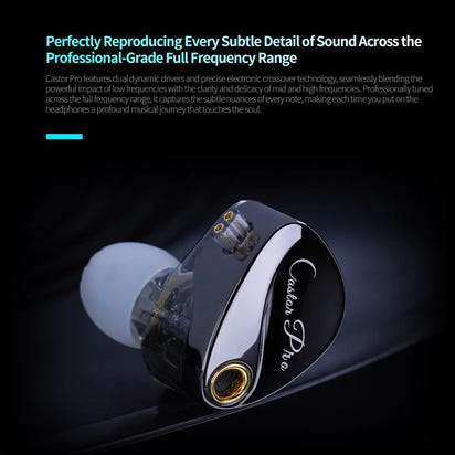 PRO 2DD Dynamic in Ear Earphones High-end Tunable Earphones Stets A New Benchmark for Hfi Sound Quality Bass Headsets