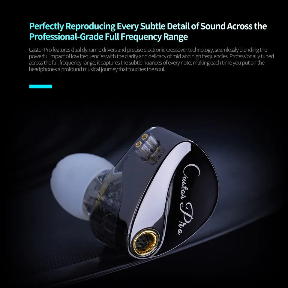 PRO 2DD Dynamic in Ear Earphones High-end Tunable Earphones Stets A New Benchmark for Hfi Sound Quality Bass Headsets