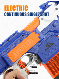 Barnens leksakspistol med mjuka kulor kulspruta med 20 mjuka kulor och till födelsedagspresent mm