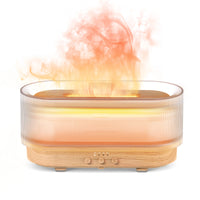 Flame Aromatic Aroma Diffuser 300ml USB Household Air Humidifier With Cool Mist Colorful Desktop Purifier Bedroom