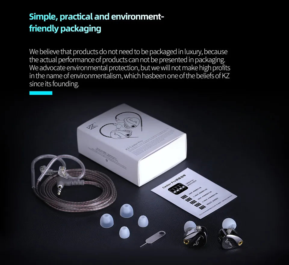PRO 2DD Dynamic in Ear Earphones High-end Tunable Earphones Stets A New Benchmark for Hfi Sound Quality Bass Headsets