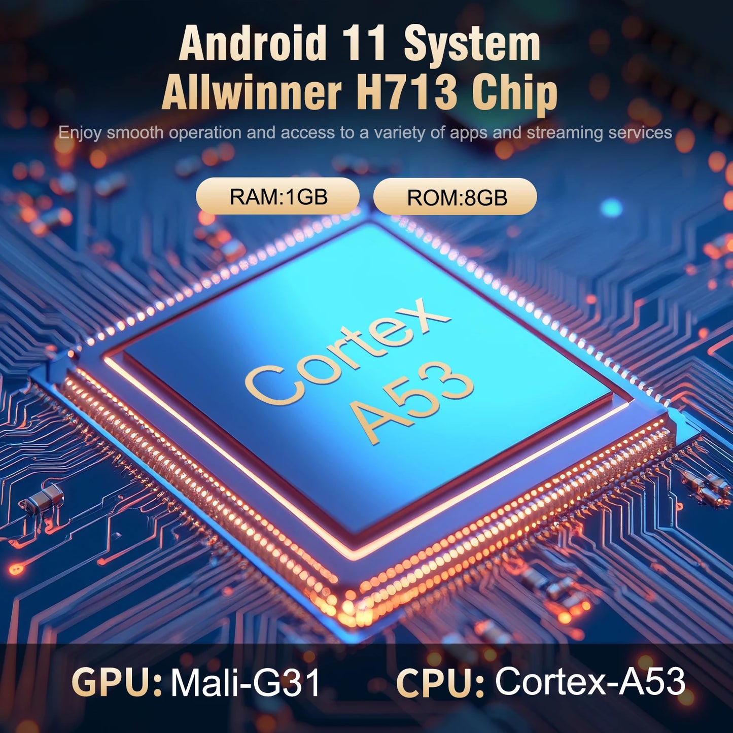 Magcubic HY310 Miniprojektor Autofokus 4K Native 1080P 330ANSI Android 11 5W Högtalare Air Mouse Röstassistent Uppgraderad HY300