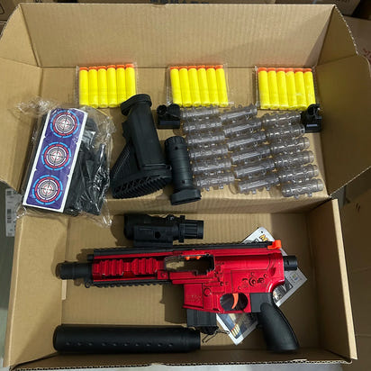 M416 Manuell leksakspistol med mjuka kulor Interaktiv utomhusleksak för åldrarna 14+ Gränsöverskridande populär