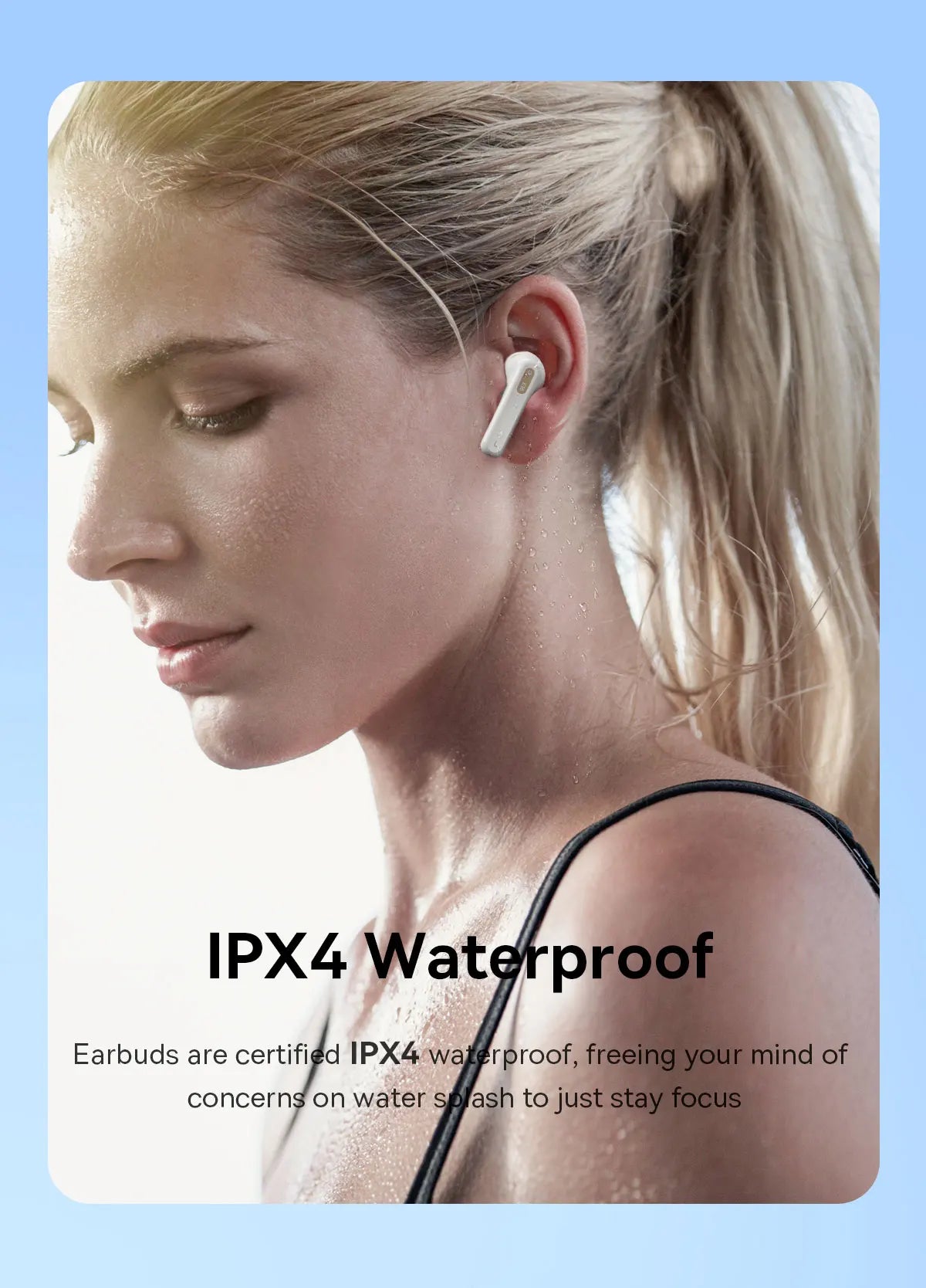 Baseus Bowie E16 Wireless Earphones Bluetooth 5.3 IPX4 Waterproof 30H Battery Life True Wireless In-Ear Headphones with Charging Case