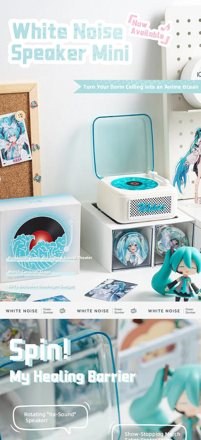 Retro Bluetooth-högtalare Mini trådlös stereo med omgivande ljus subwoofer inbyggd vitbrus vinylskivspelare