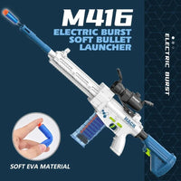 Barnens leksakspistol med mjuka kulor kulspruta med 20 mjuka kulor och till födelsedagspresent mm