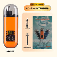 Nose Hair Trimmer with Built-in Battery - Rechargeable Ideal for Men'S Personal Care Neat Image Maintenance Nose Hair Trimmers