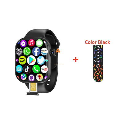 VP29 Smartwatch 5G LTE SIM 256GB Storage 4G/5G Network GPS WiFi 2.29 Inch AMOLED Display 8MP Rotary Camera Android Smart Watch