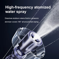 Robot Window cleaner,Dual Water Spray,Smart Memory,High Vacuum Suction, Laser Sensor, Home Wall Glass Cleaning Robot