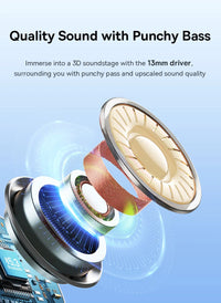 Baseus Bowie E16 Wireless Earphones Bluetooth 5.3 IPX4 Waterproof 30H Battery Life True Wireless In-Ear Headphones with Charging Case