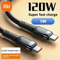 Xiaomi 5 in 1 GaN Desktop Charger For IPhone 16 15pro Laptop Samsung 240W Fast Charging Adapter 120w Type To TypeC Cable Charger