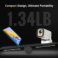 Magcubic HY310 Miniprojektor Autofokus 4K Native 1080P 330ANSI Android 11 5W Högtalare Air Mouse Röstassistent Uppgraderad HY300