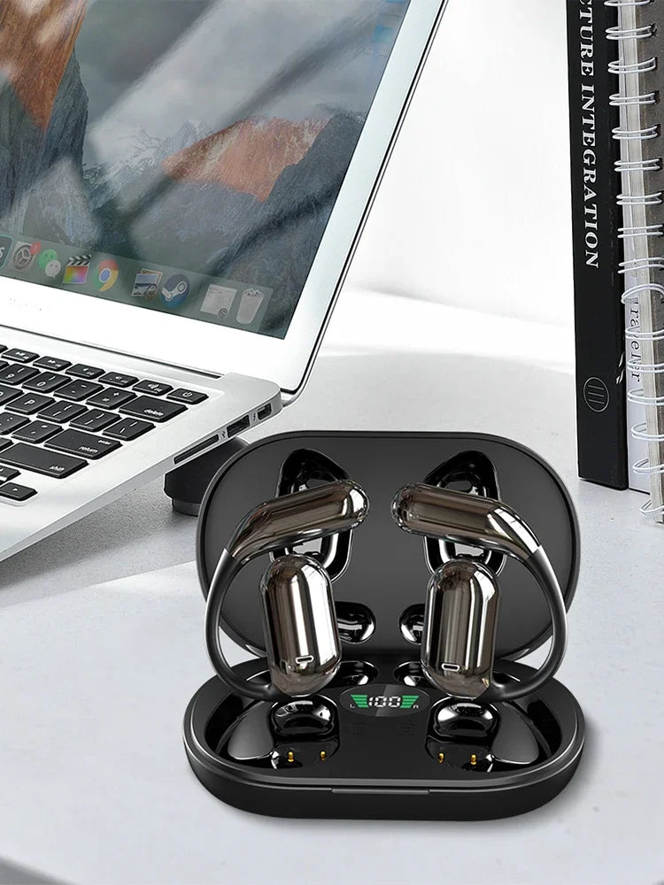 AI Translator Earbuds 3-in-1 144 Languages Noise Cancelling Bluetooth 5.3 Smart Voice Instant Real-Time Translation Headset