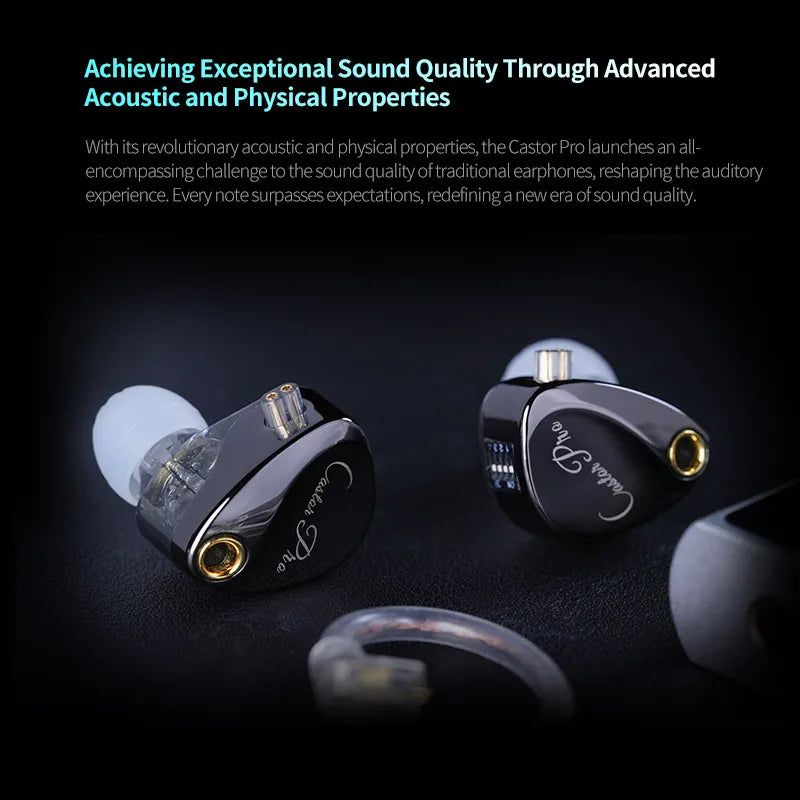 PRO 2DD Dynamic in Ear Earphones High-end Tunable Earphones Stets A New Benchmark for Hfi Sound Quality Bass Headsets
