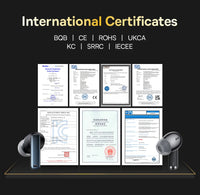 Baseus Bowie M2s -48dB ANC Trådlösa Hörlurar Bluetooth 5.3 3D Spatial Audio Hörlurar HiFi Kvalitet 0.038" Låg Latens Hörlurar