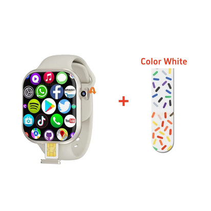 VP29 Smartwatch 5G LTE SIM 256GB Storage 4G/5G Network GPS WiFi 2.29 Inch AMOLED Display 8MP Rotary Camera Android Smart Watch