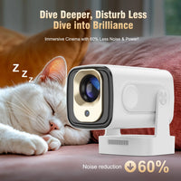 Magcubic HY310 Miniprojektor Autofokus 4K Native 1080P 330ANSI Android 11 5W Högtalare Air Mouse Röstassistent Uppgraderad HY300