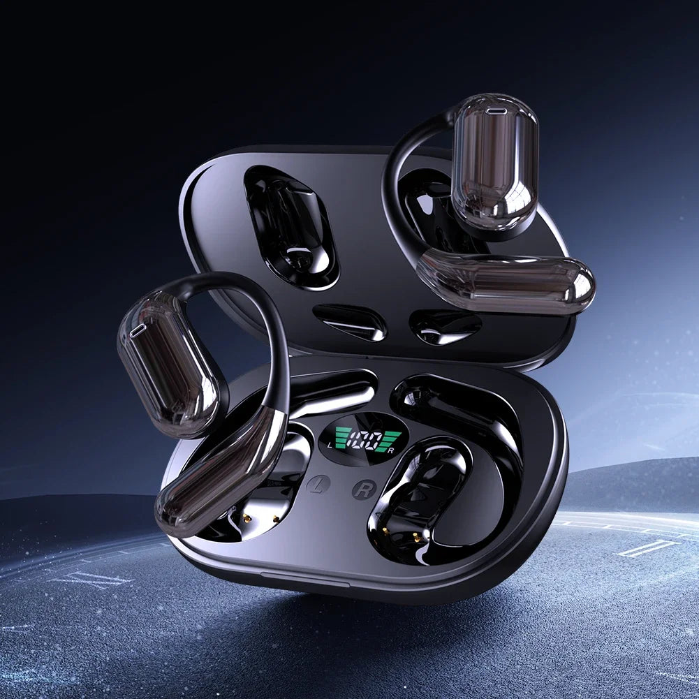 AI Translator Earbuds 3-in-1 144 Languages Noise Cancelling Bluetooth 5.3 Smart Voice Instant Real-Time Translation Headset