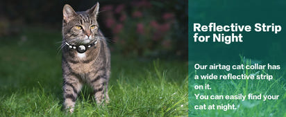 Cute Cat Collar Airtag Breakaway Reflective Kitten Collar with Bell for Apple Air Tag Holder Bell Nylon Silicone Collar for Cats