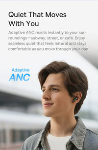 Baseus Bass BS1 NC Trådlösa Hörlurar -40dB ANC Bluetooth 6.0 Halvöppna Hi-Res Audio 6-Mic AI ENC LDAC Vattentäta Äkta Trådlösa Hörlurar