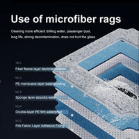 Robot Window cleaner,Dual Water Spray,Smart Memory,High Vacuum Suction, Laser Sensor, Home Wall Glass Cleaning Robot