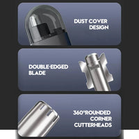 Nose Hair Trimmer with Built-in Battery - Rechargeable Ideal for Men'S Personal Care Neat Image Maintenance Nose Hair Trimmers