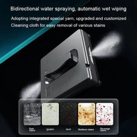 Robot Window cleaner,Dual Water Spray,Smart Memory,High Vacuum Suction, Laser Sensor, Home Wall Glass Cleaning Robot