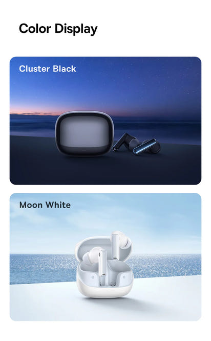 Baseus Bowie M2s -48dB ANC Trådlösa Hörlurar Bluetooth 5.3 3D Spatial Audio Hörlurar HiFi Kvalitet 0.038