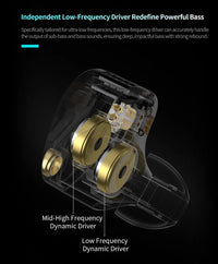 PRO 2DD Dynamic in Ear Earphones High-end Tunable Earphones Stets A New Benchmark for Hfi Sound Quality Bass Headsets