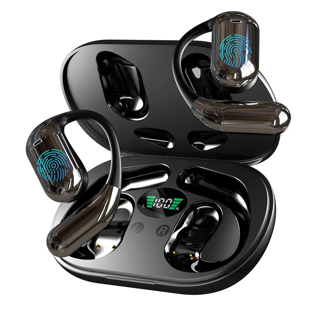 AI Translator Earbuds 3-in-1 144 Languages Noise Cancelling Bluetooth 5.3 Smart Voice Instant Real-Time Translation Headset