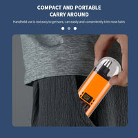 Nose Hair Trimmer with Built-in Battery - Rechargeable Ideal for Men'S Personal Care Neat Image Maintenance Nose Hair Trimmers