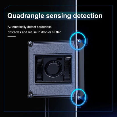 Robot Window cleaner,Dual Water Spray,Smart Memory,High Vacuum Suction, Laser Sensor, Home Wall Glass Cleaning Robot