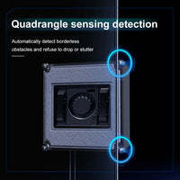 Robot Window cleaner,Dual Water Spray,Smart Memory,High Vacuum Suction, Laser Sensor, Home Wall Glass Cleaning Robot