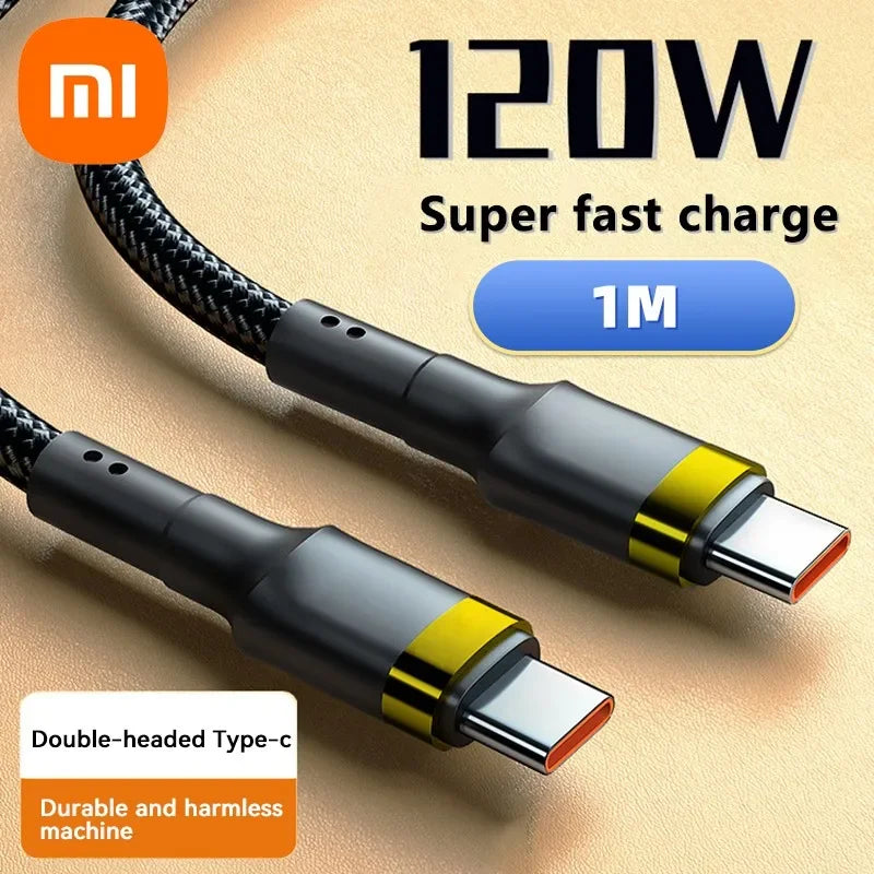 Xiaomi 5 in 1 GaN Desktop Charger For IPhone 16 15pro Laptop Samsung 240W Fast Charging Adapter 120w Type To TypeC Cable Charger