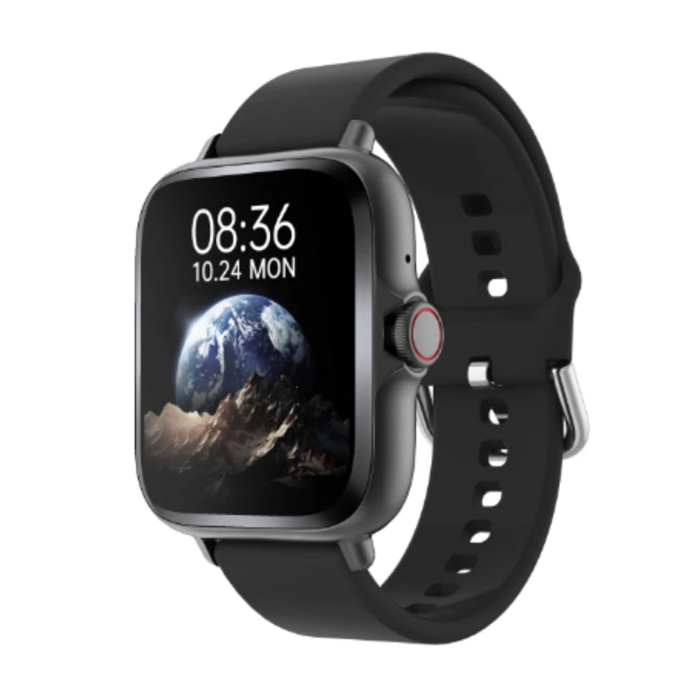 Ny 2025 Smart Watch Full Touch Display BTCall Sports Monitoring för Android & iPhone 1,83 tums kiselgel band mänkvinnor smartwatch