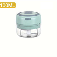 250ML Stainless Steel Electric Garlic Chopper Sturdy Durable Garlic Ginger Kitchen Shredder Mini Tool Food Chopper