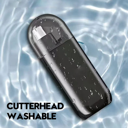 Nose Hair Trimmer with Built-in Battery - Rechargeable Ideal for Men'S Personal Care Neat Image Maintenance Nose Hair Trimmers