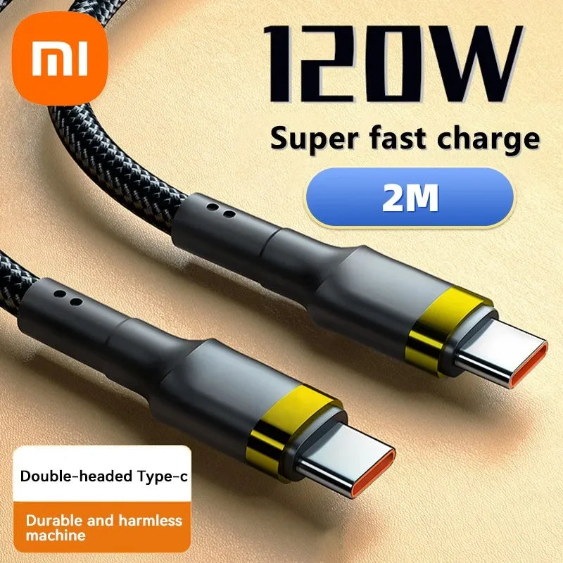 Xiaomi 5 in 1 GaN Desktop Charger For IPhone 16 15pro Laptop Samsung 240W Fast Charging Adapter 120w Type To TypeC Cable Charger