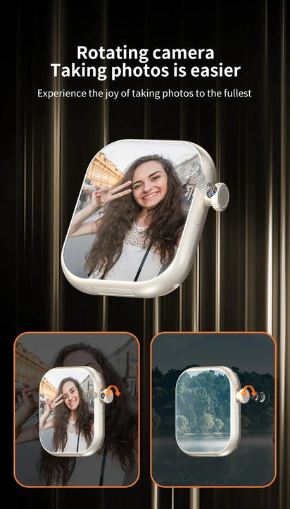 VP29 Smartwatch 5G LTE SIM 256GB Storage 4G/5G Network GPS WiFi 2.29 Inch AMOLED Display 8MP Rotary Camera Android Smart Watch