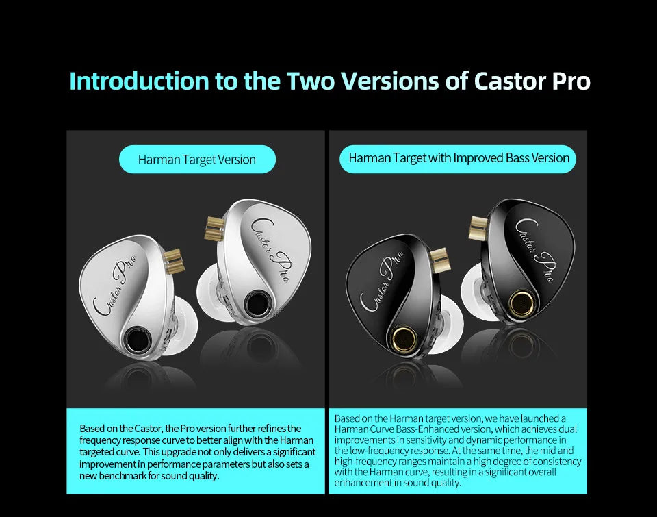 PRO 2DD Dynamic in Ear Earphones High-end Tunable Earphones Stets A New Benchmark for Hfi Sound Quality Bass Headsets