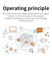 Airtag Bluetooth GPS Trackers IPX 5 Waterproof Sport Tracking Find My Elderly Kids Pets Available  Finders For iPhone FIND MY